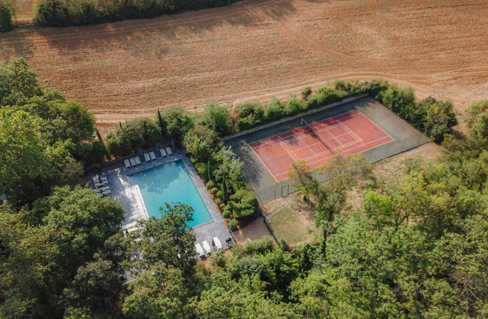 Chateau Hermitage De Combas Aparthotel Servian ภายนอก รูปภาพ