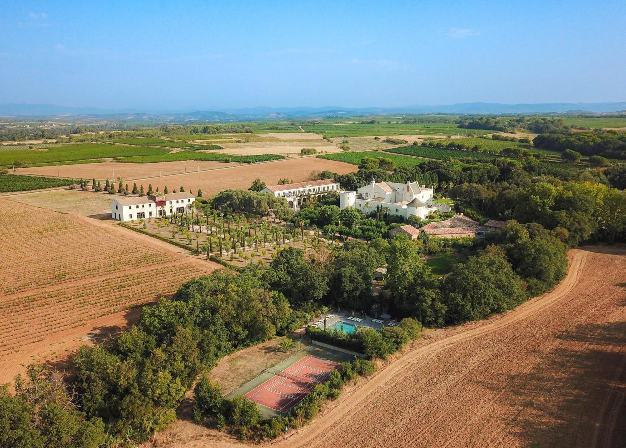 Chateau Hermitage De Combas Aparthotel Servian ภายนอก รูปภาพ